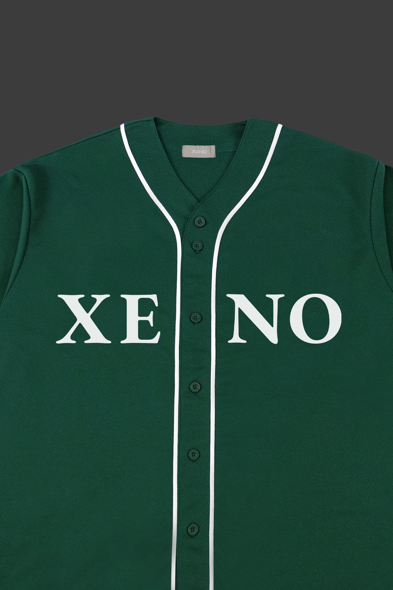 XENO MMXIX BASEBALL SHIRTS GREEN