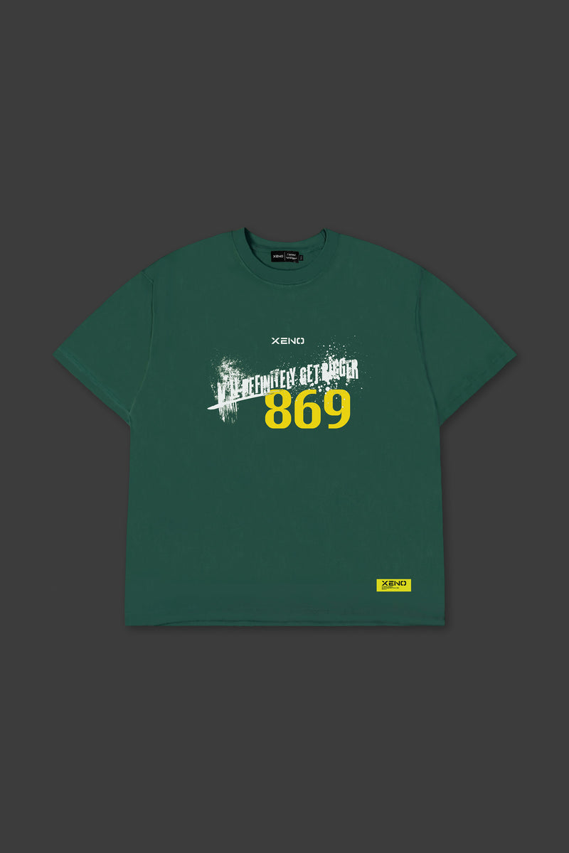 XENO "Definitely Get Bigger" T-SHIRTS IVY GREEN