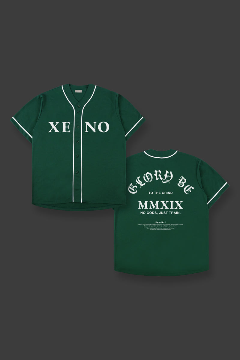 XENO MMXIX BASEBALL SHIRTS GREEN