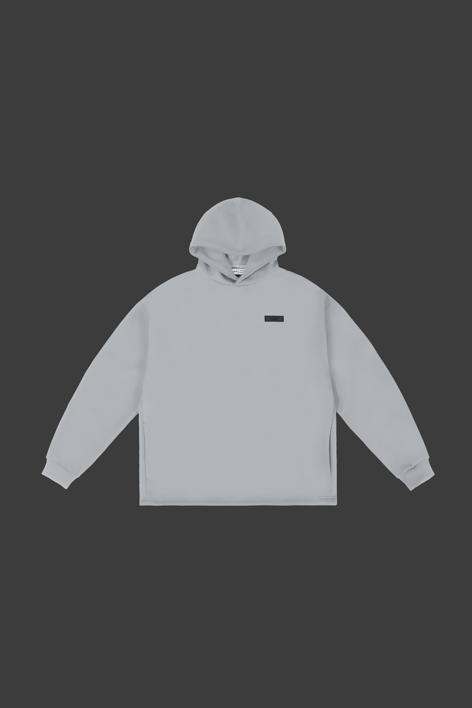 XENO OVERSIZED PREMIUM SWEAT HOODIE GRAY
