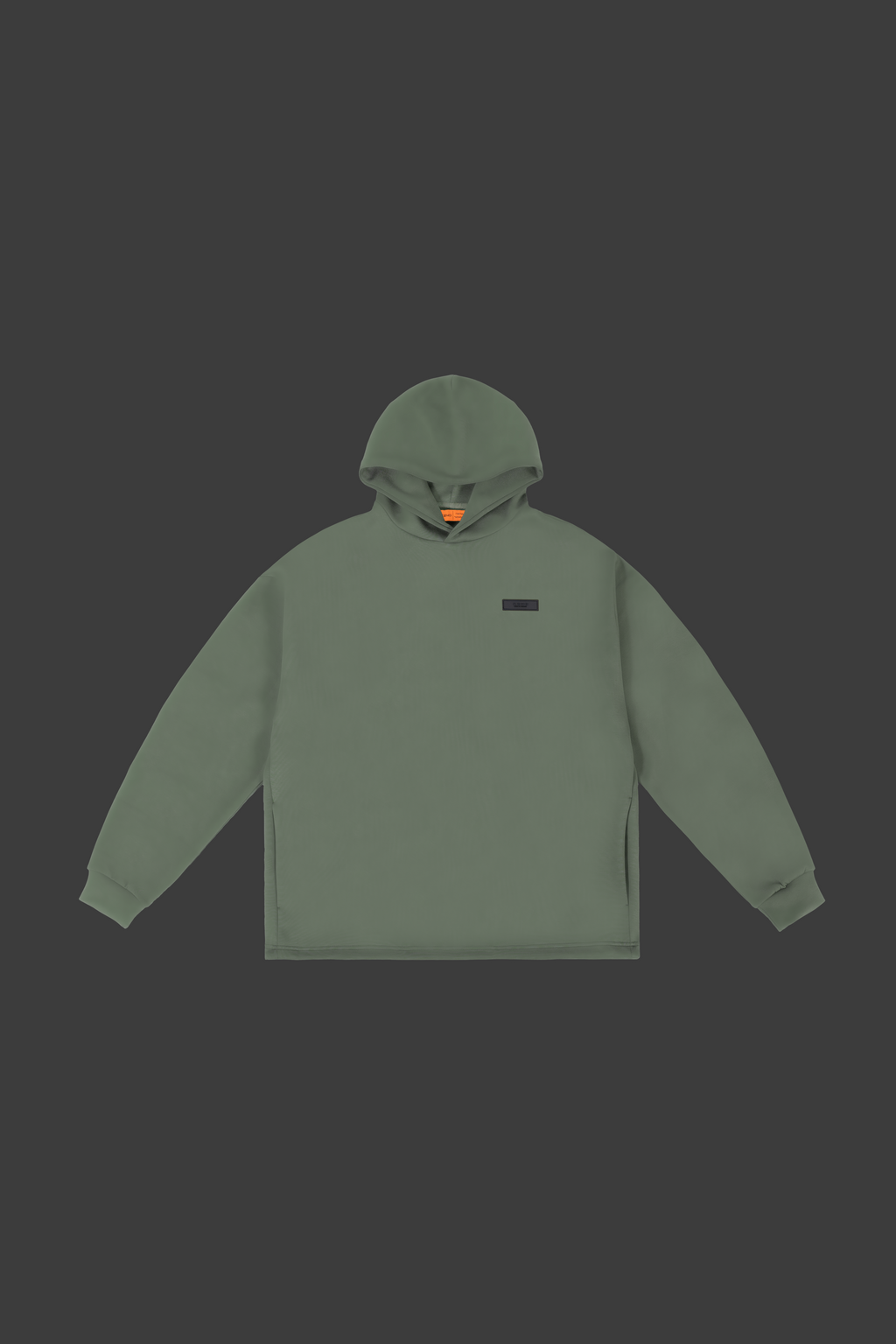 XENO OVERSIZED PREMIUM SWEAT HOODIE OLIVE