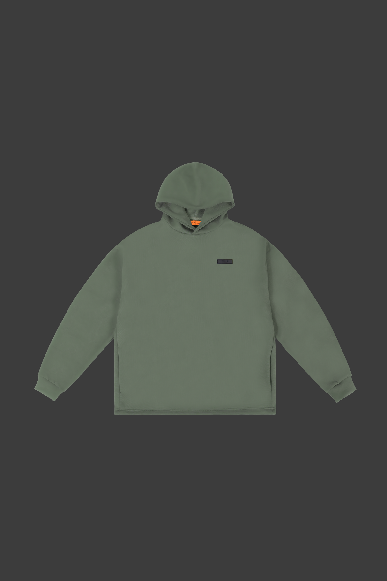 XENO OVERSIZED PREMIUM SWEAT HOODIE OLIVE