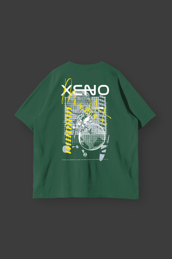 XENO WORLD DREAM T-SHIRTS IvyGreen