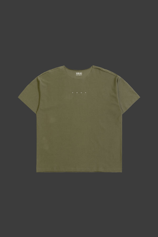 XENO BACK SIDE SWEAT T-SHIRT KHAKI