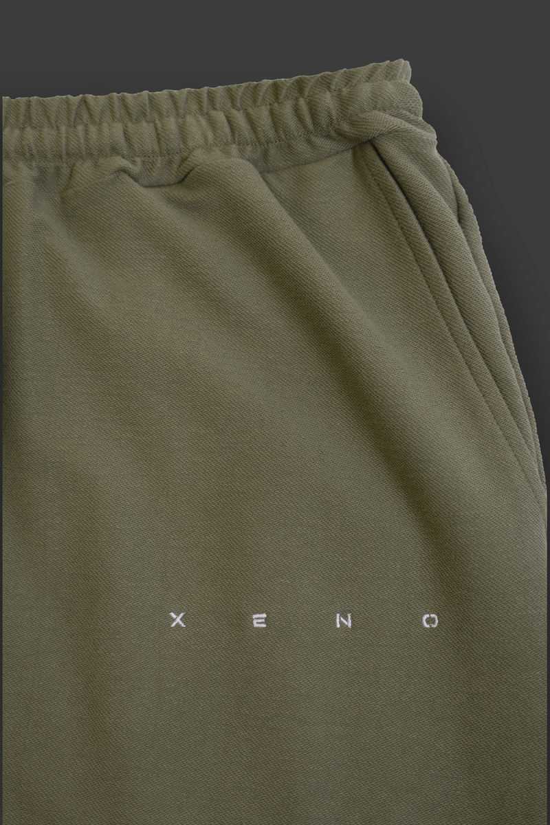 XENO BACK SIDE SWEAT PANTS KHAKI