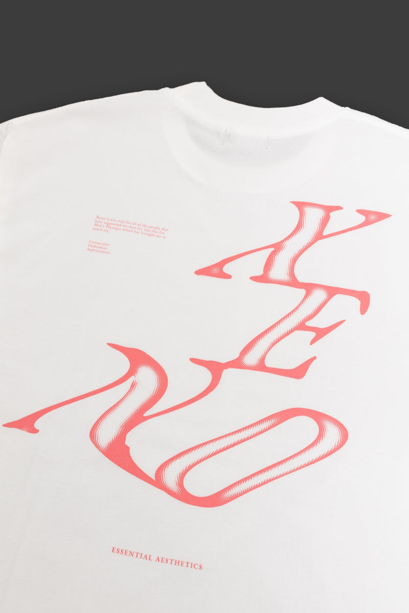 XENO WAVE LOGO T-SHIRT WHITE