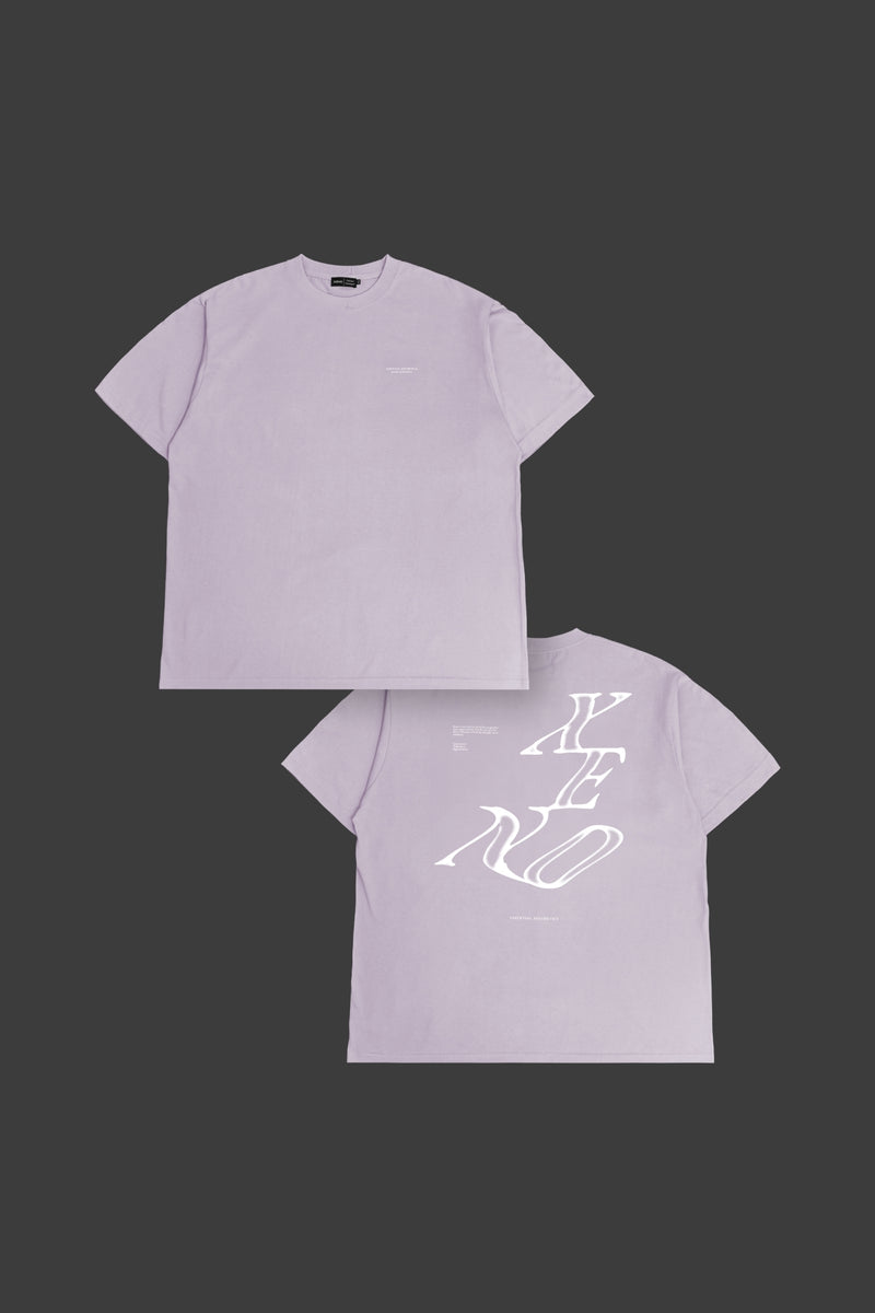 XENO WAVE LOGO T-SHIRT FROST PURPLE