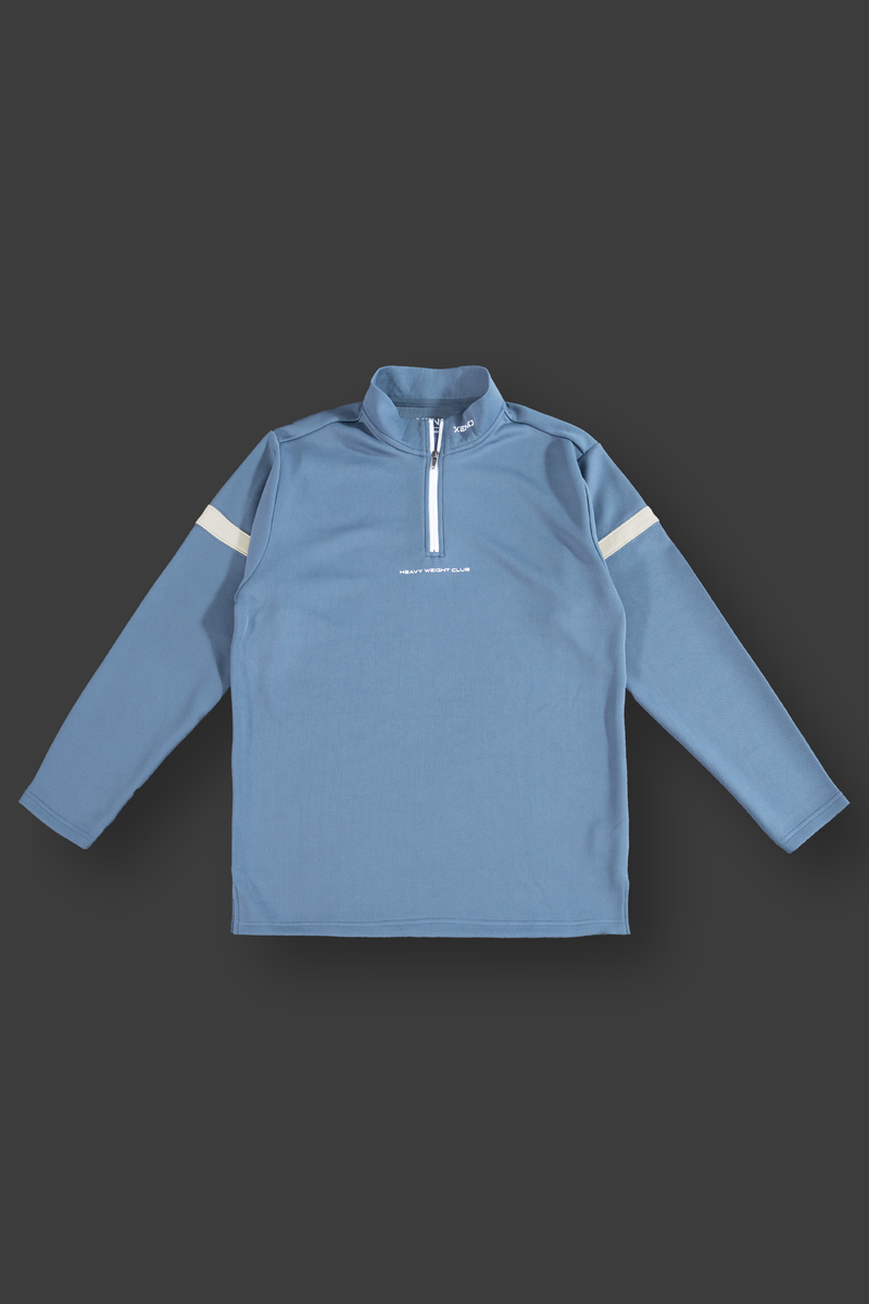 XENO HalfZip LS SHIRT LightBlue