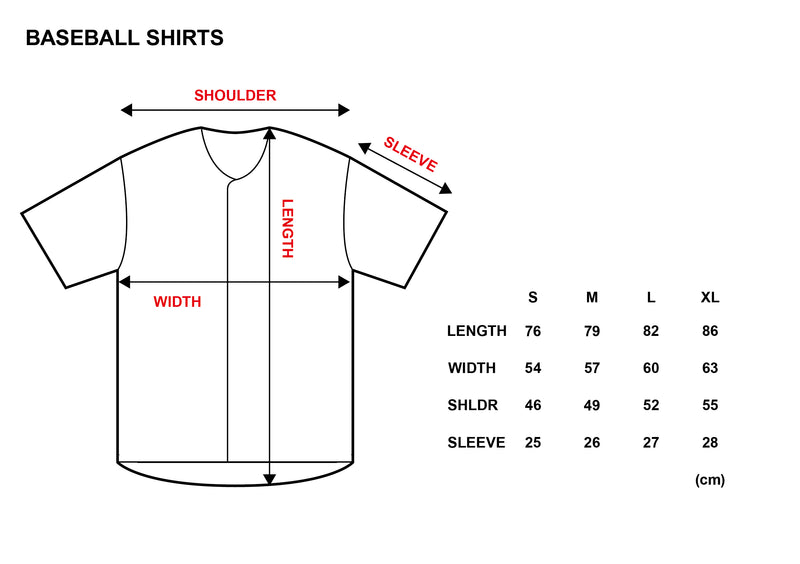 XENO MMXIX BASEBALL SHIRTS BLACK x WHITE