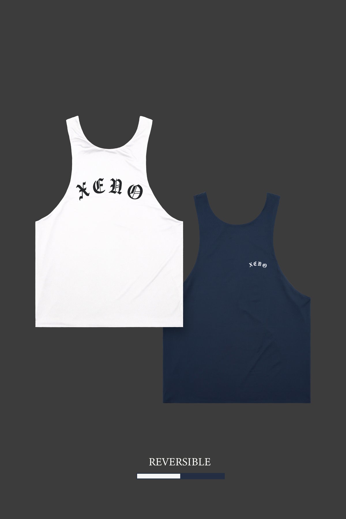 CRONOS BLK PATTERNED TANKTOP WHT M 新品未開封