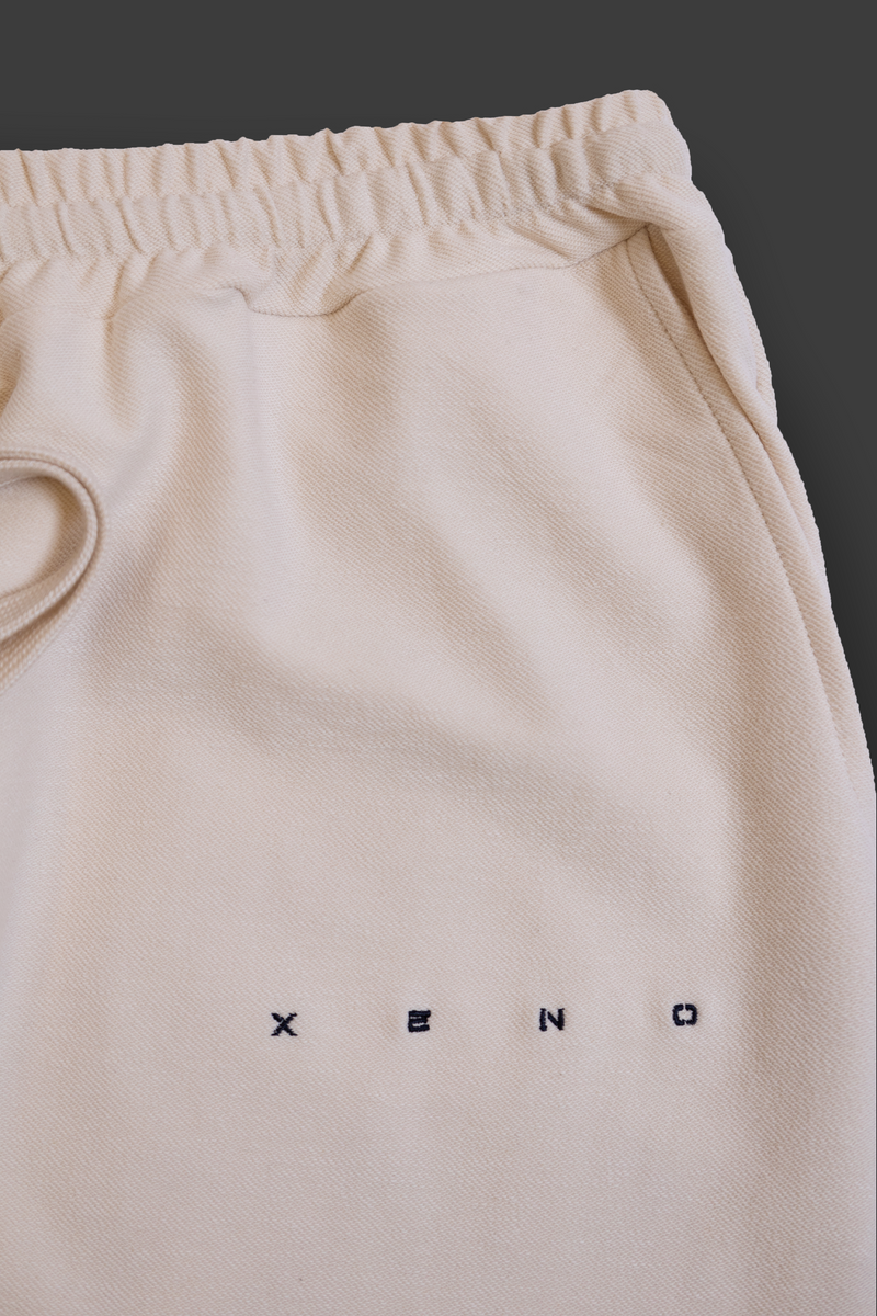 XENO BACK SIDE SWEAT PANTS NATURAL