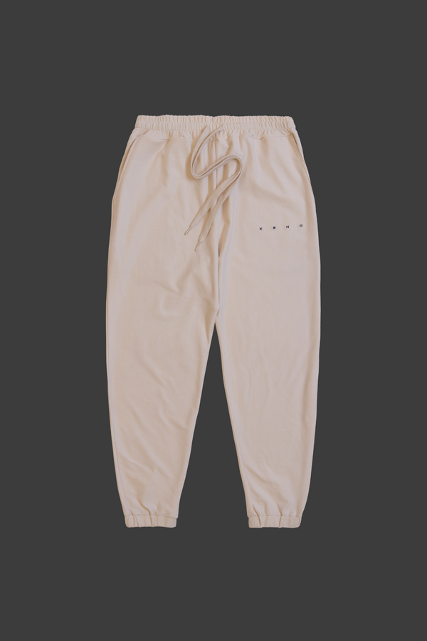 XENO BACK SIDE SWEAT PANTS NATURAL