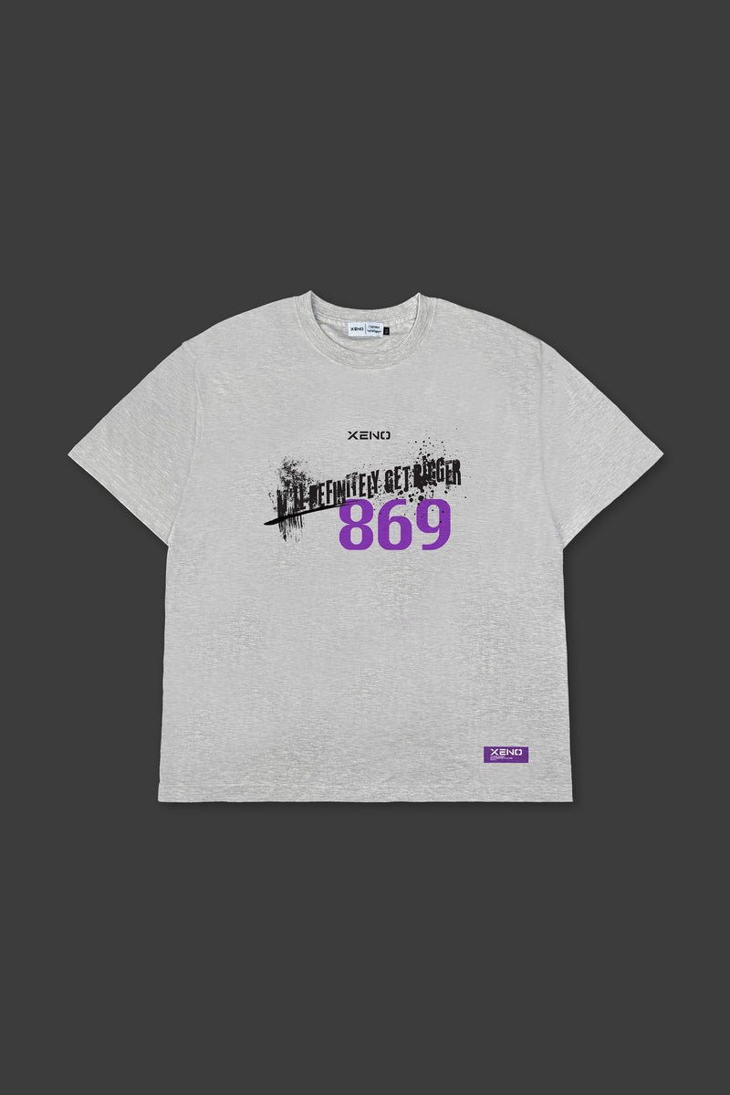 XENO "Definitely Get Bigger" T-SHIRTS OATMEAL