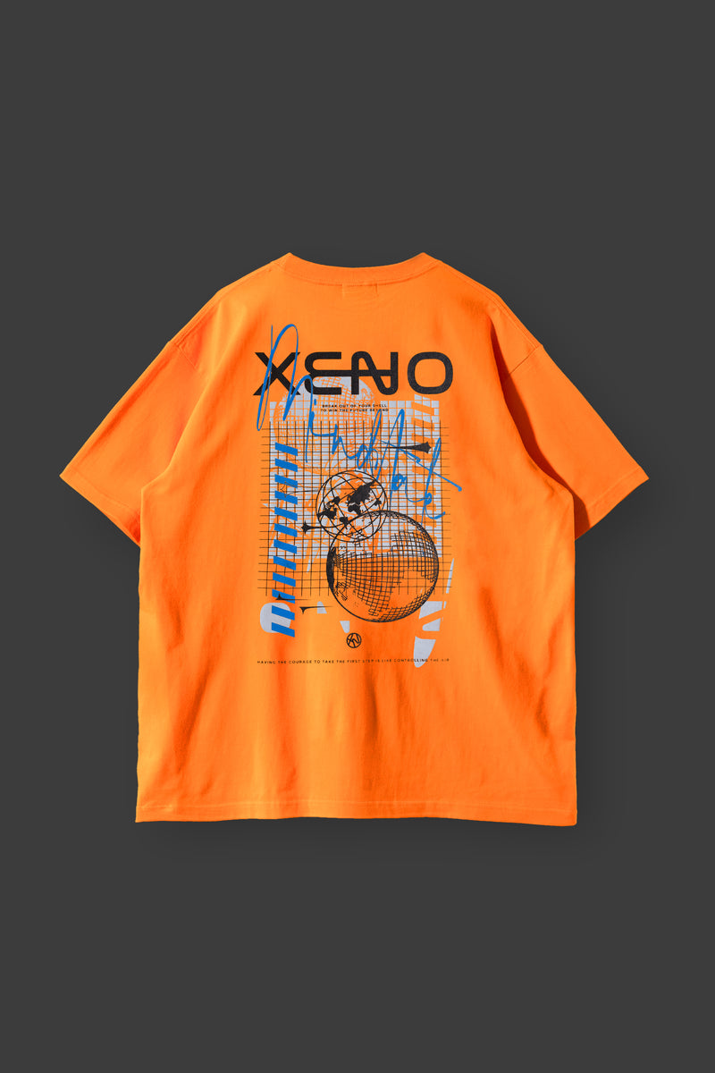 XENO WORLD DREAM T-SHIRTS Orange