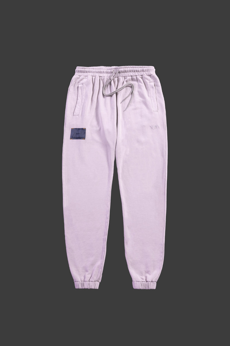 XENO PIGMENT DYED PANTS PURPLE ASH