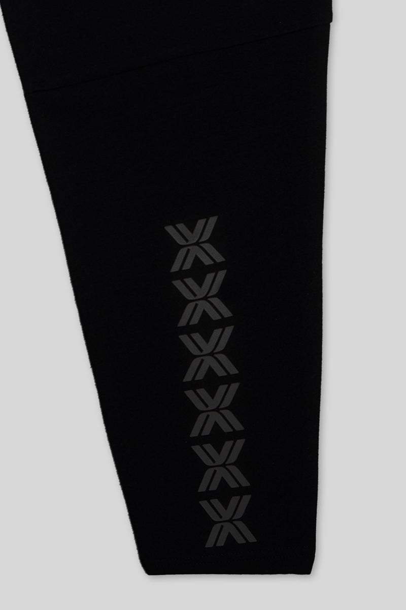 XENO MONOGRAM PANTS BLACK x BLACK