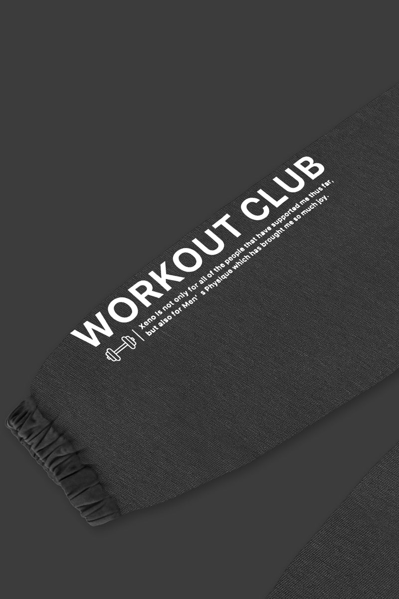 XENO WORKOUT CLUB SWEAT PANTS BLUE GRAY