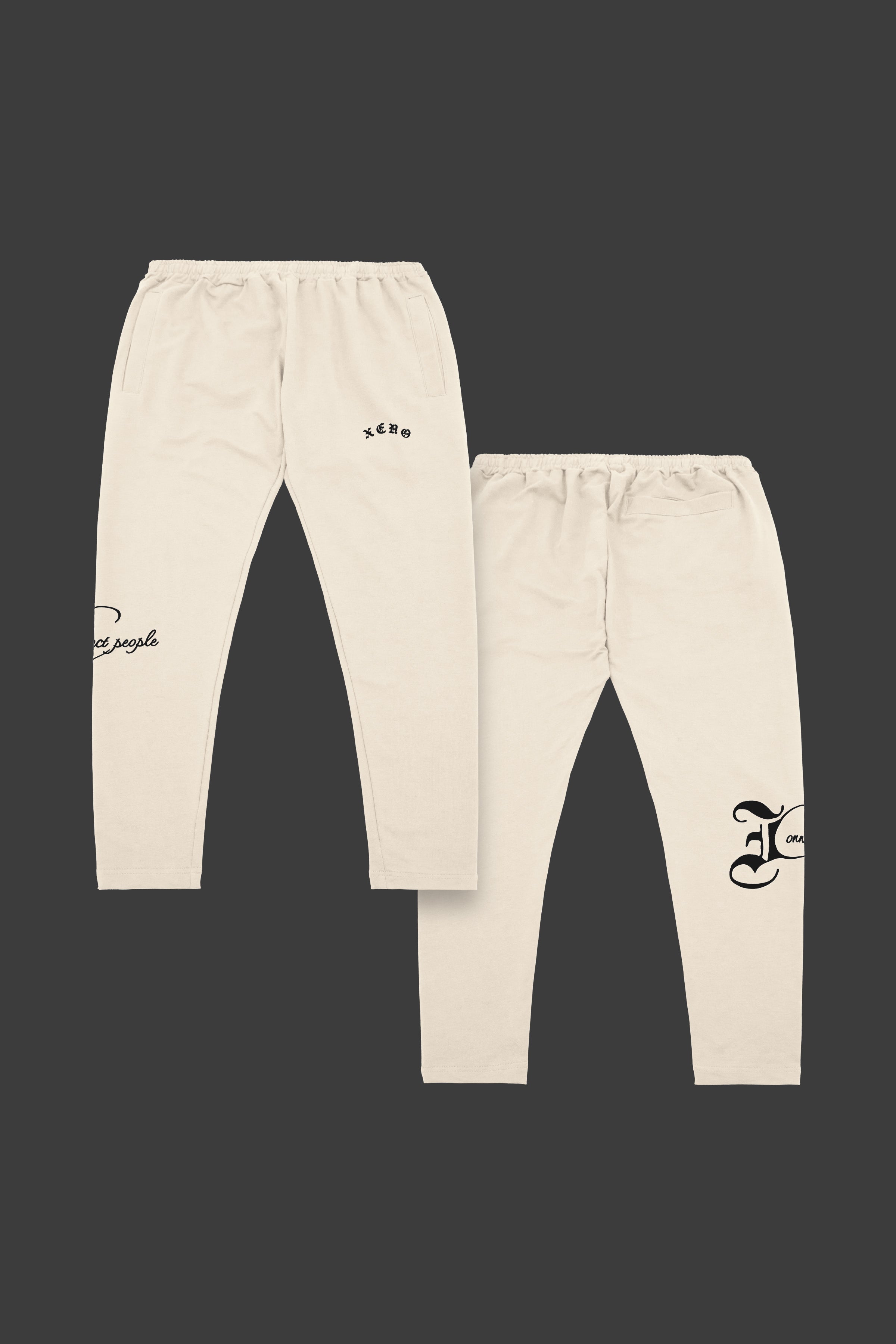 XENO MICRO FLEECE PANTS White