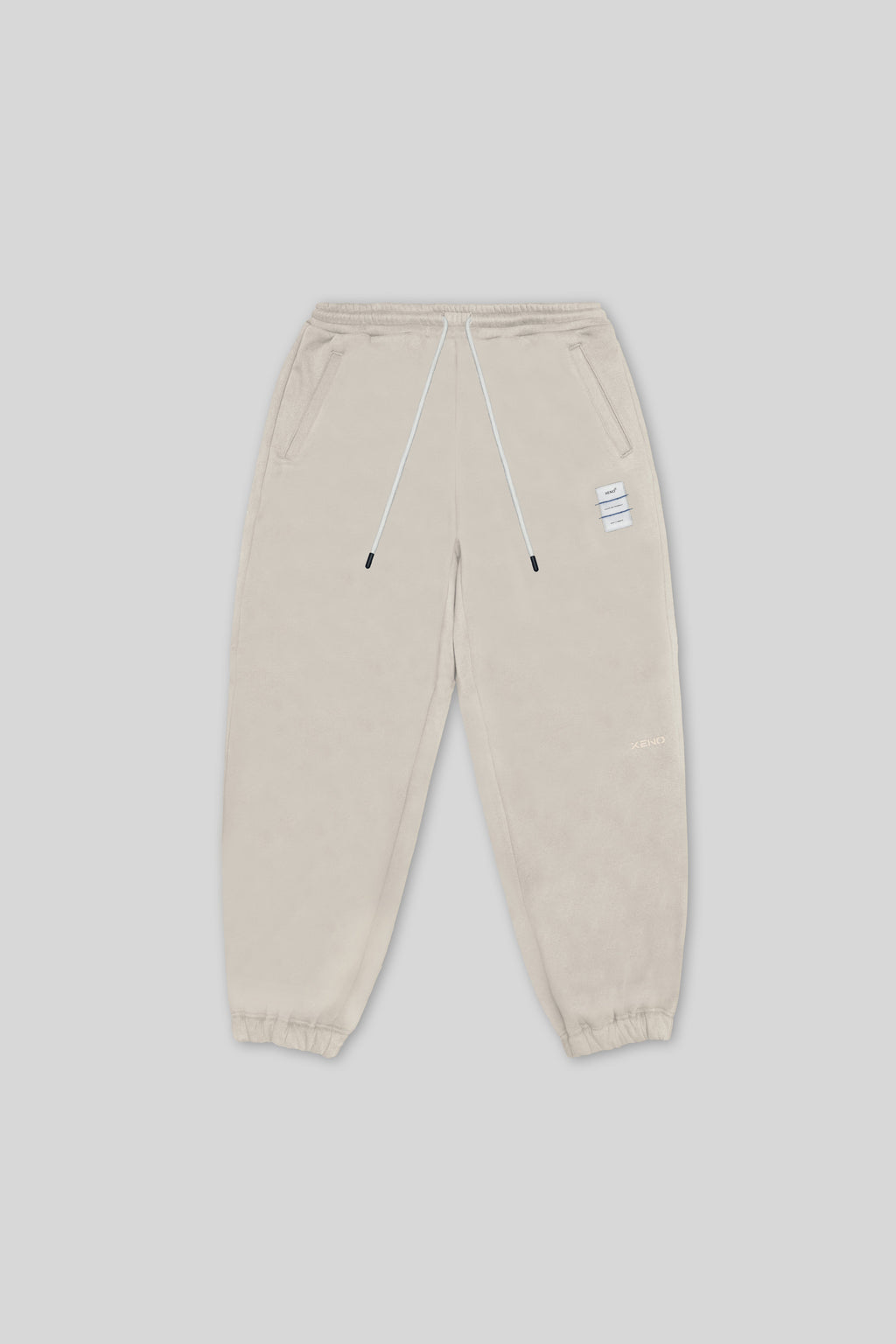 XENO BONDING FABRIC PANTS OATMEAL