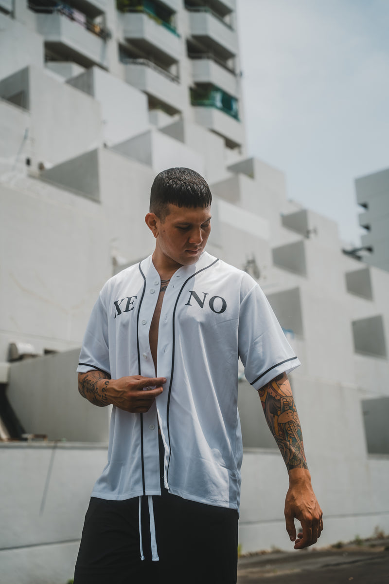 XENO MMXIX BASEBALL SHIRTS WHITE