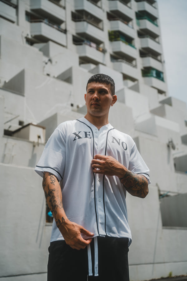 XENO MMXIX BASEBALL SHIRTS WHITE