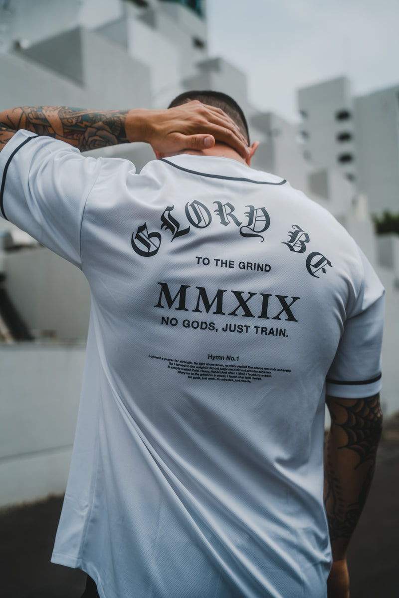 XENO MMXIX BASEBALL SHIRTS WHITE