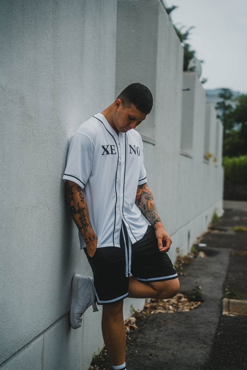 XENO MMXIX BASEBALL SHIRTS WHITE