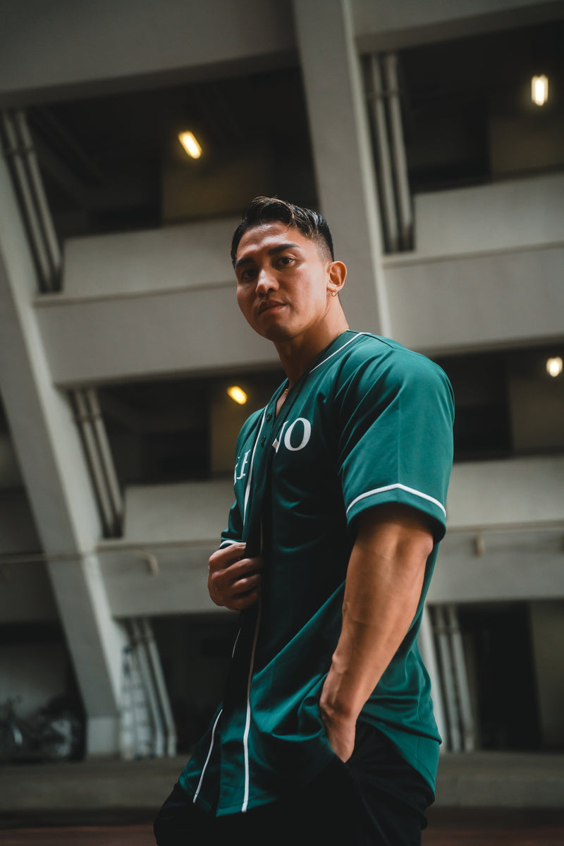 XENO MMXIX BASEBALL SHIRTS GREEN