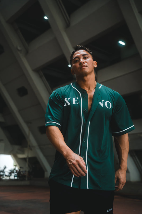 XENO MMXIX BASEBALL SHIRTS GREEN