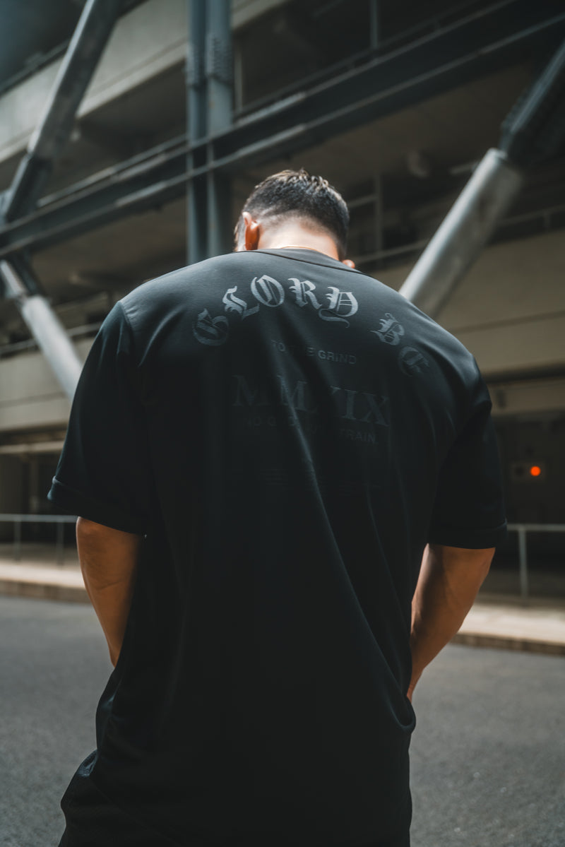 XENO MMXIX BASEBALL SHIRTS BLACK x BLACK