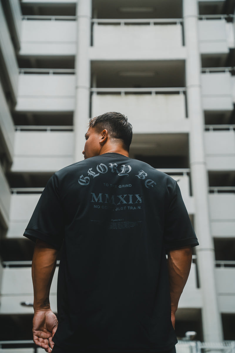 XENO MMXIX BASEBALL SHIRTS BLACK x BLACK