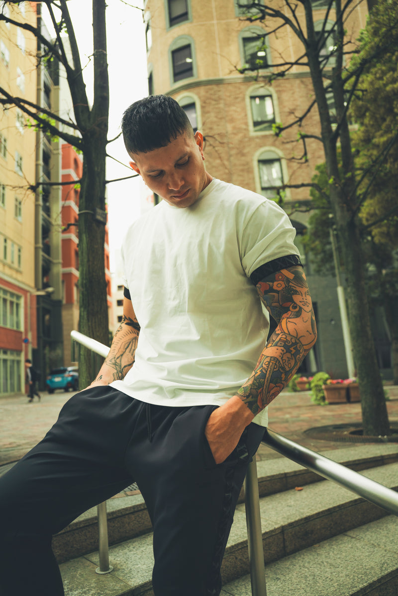 XENO EDGE LINE TEE WHITE