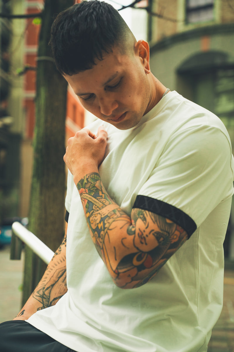 XENO EDGE LINE TEE WHITE