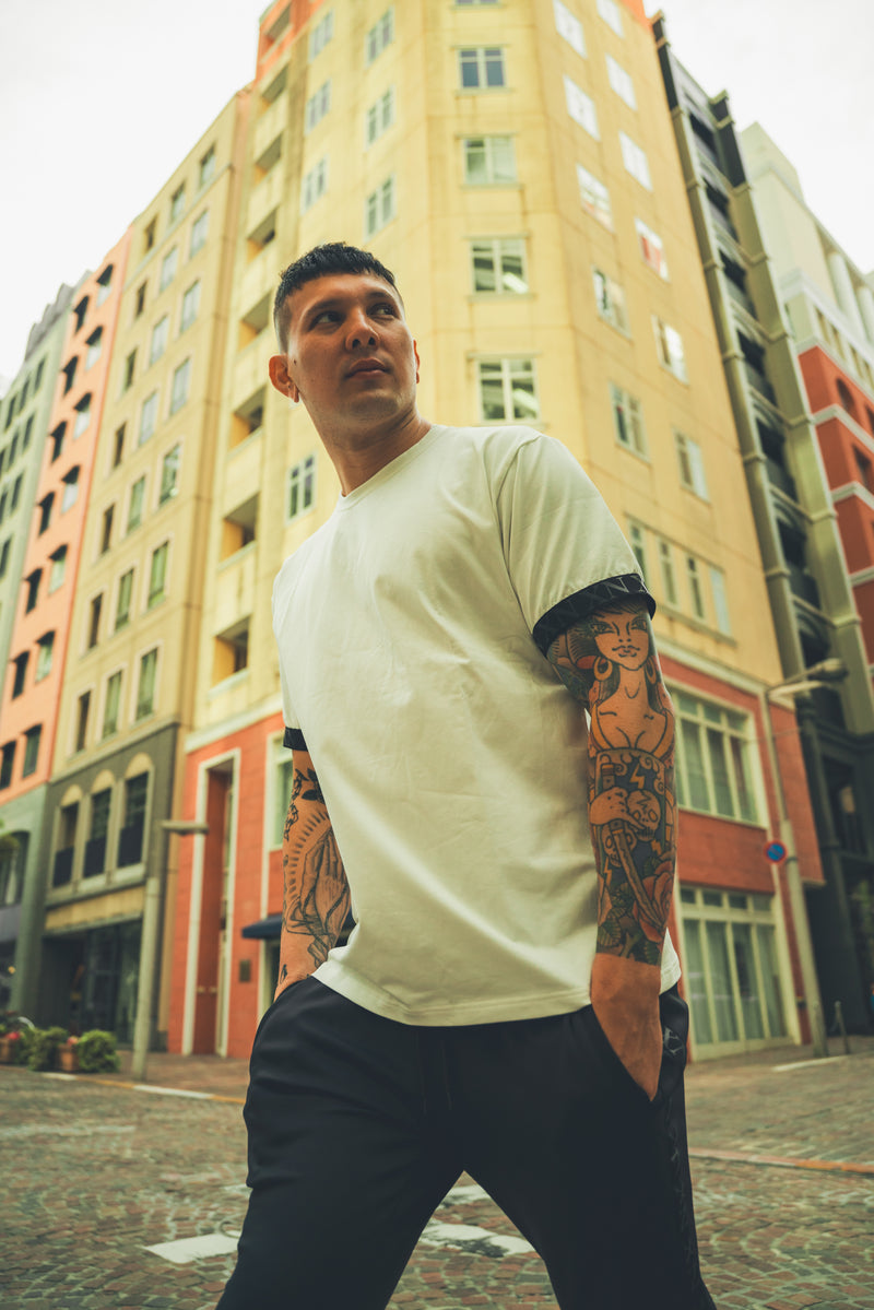 XENO EDGE LINE TEE WHITE