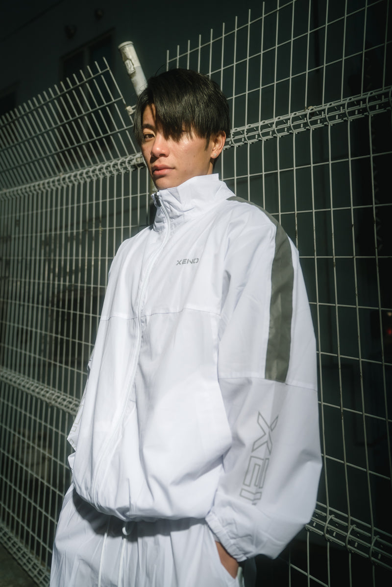 XENO REFLECTOR TAPE JACKET WHITE