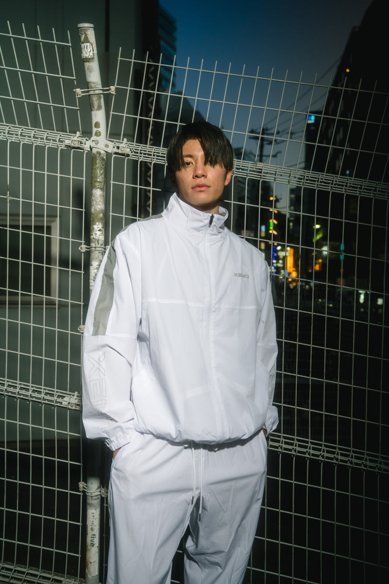 XENO REFLECTOR TAPE JACKET WHITE