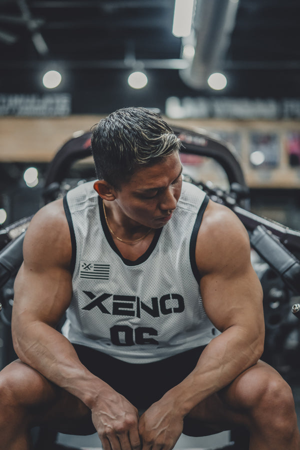 XENO USA 6TH ANNIVERSARY TANK WHITE