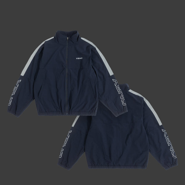 XENO REFLECTOR TAPE JACKET NAVY