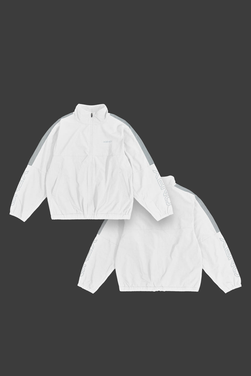 XENO REFLECTOR TAPE JACKET WHITE