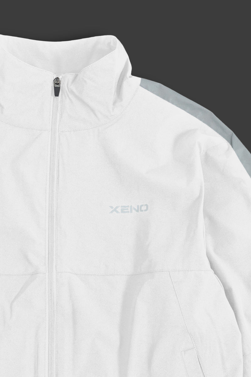 XENO REFLECTOR TAPE JACKET WHITE