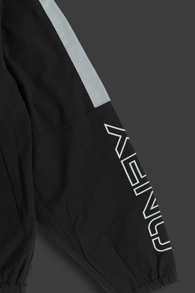 XENO REFLECTOR TAPE JACKET BLACK