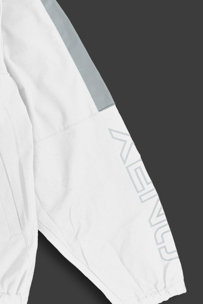 XENO REFLECTOR TAPE JACKET WHITE