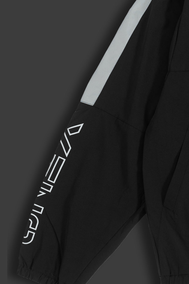 XENO REFLECTOR TAPE JACKET BLACK