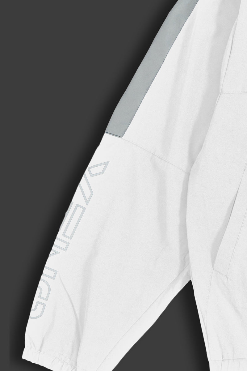 XENO REFLECTOR TAPE JACKET WHITE