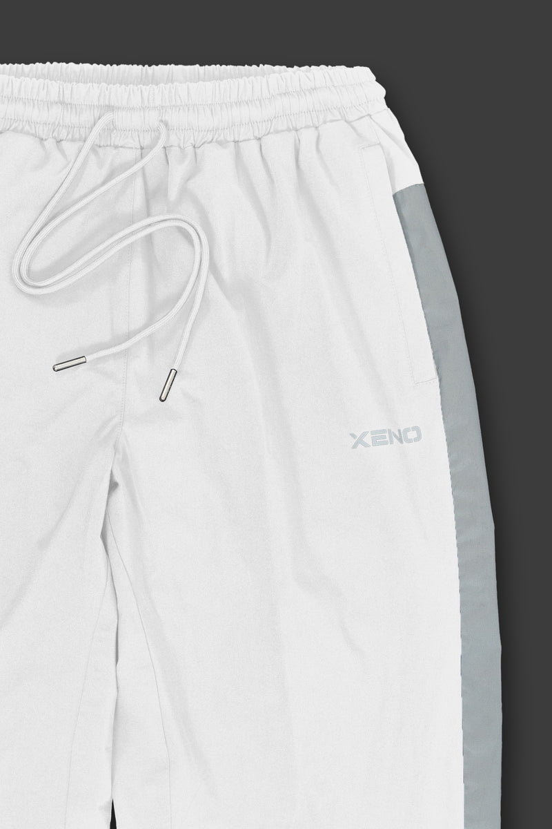 XENO REFLECTOR TAPE JOGGER PANTS WHITE