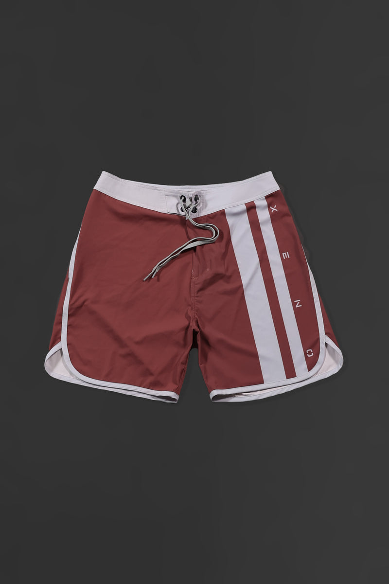 XENO LINE STAGE SHORTS Red Gray