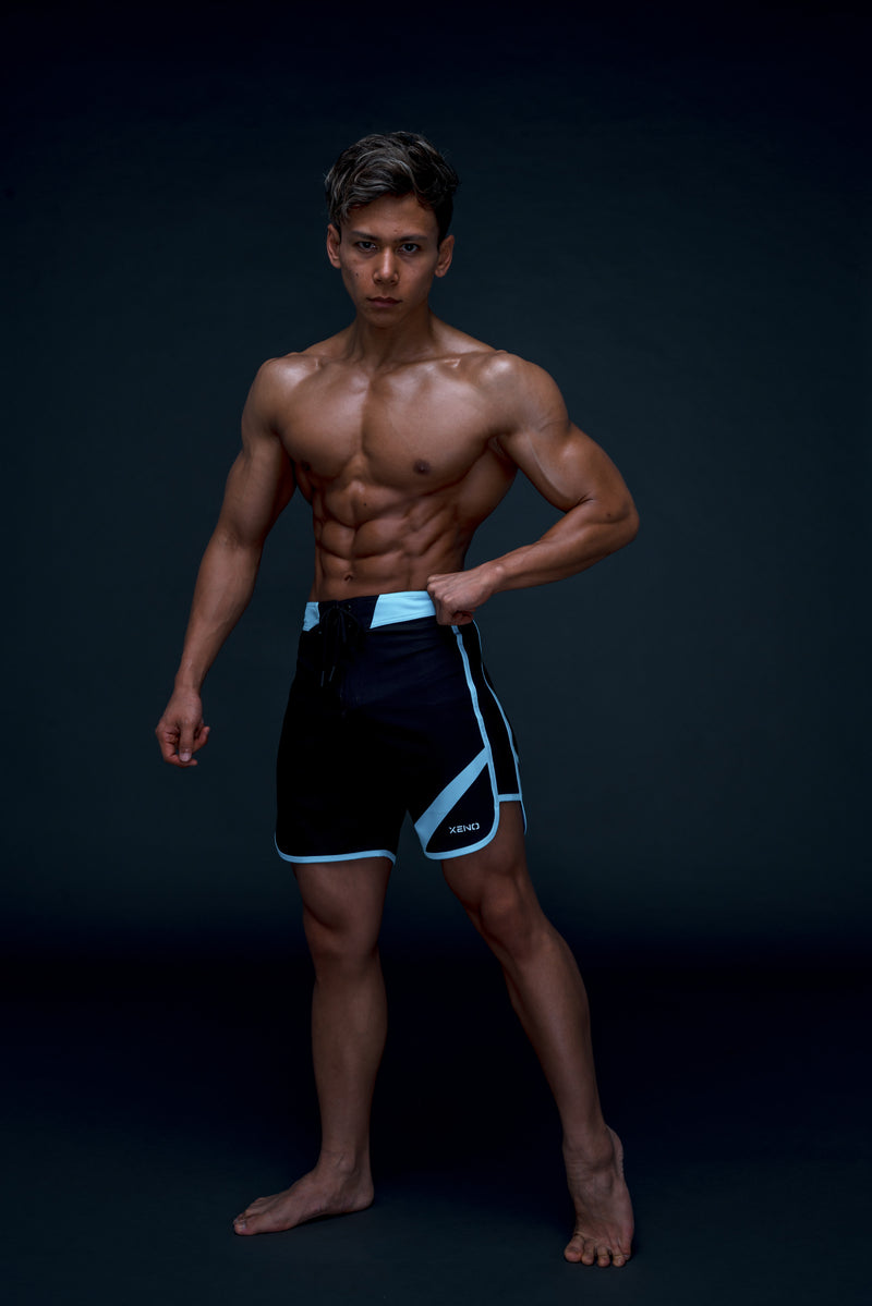 XENO PHASE COLOR STAGE SHORTS STORM BLUE