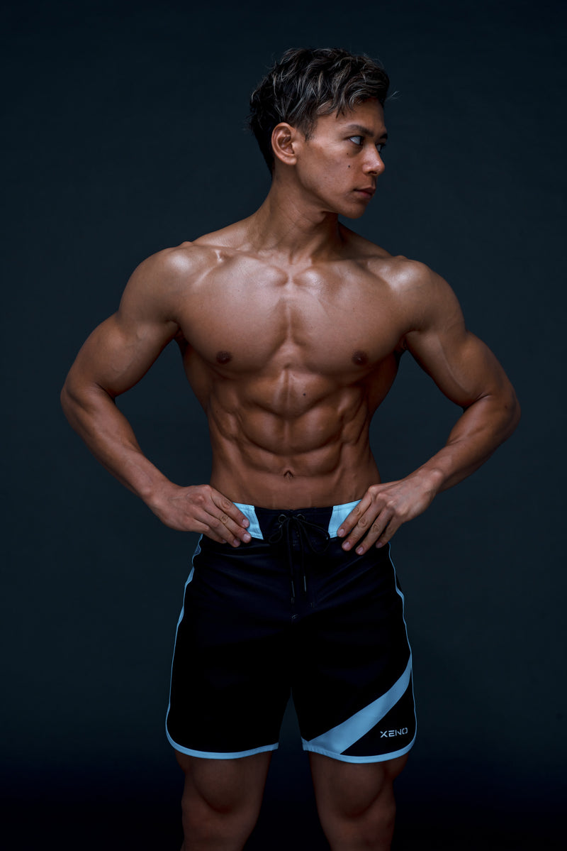 XENO PHASE COLOR STAGE SHORTS STORM BLUE