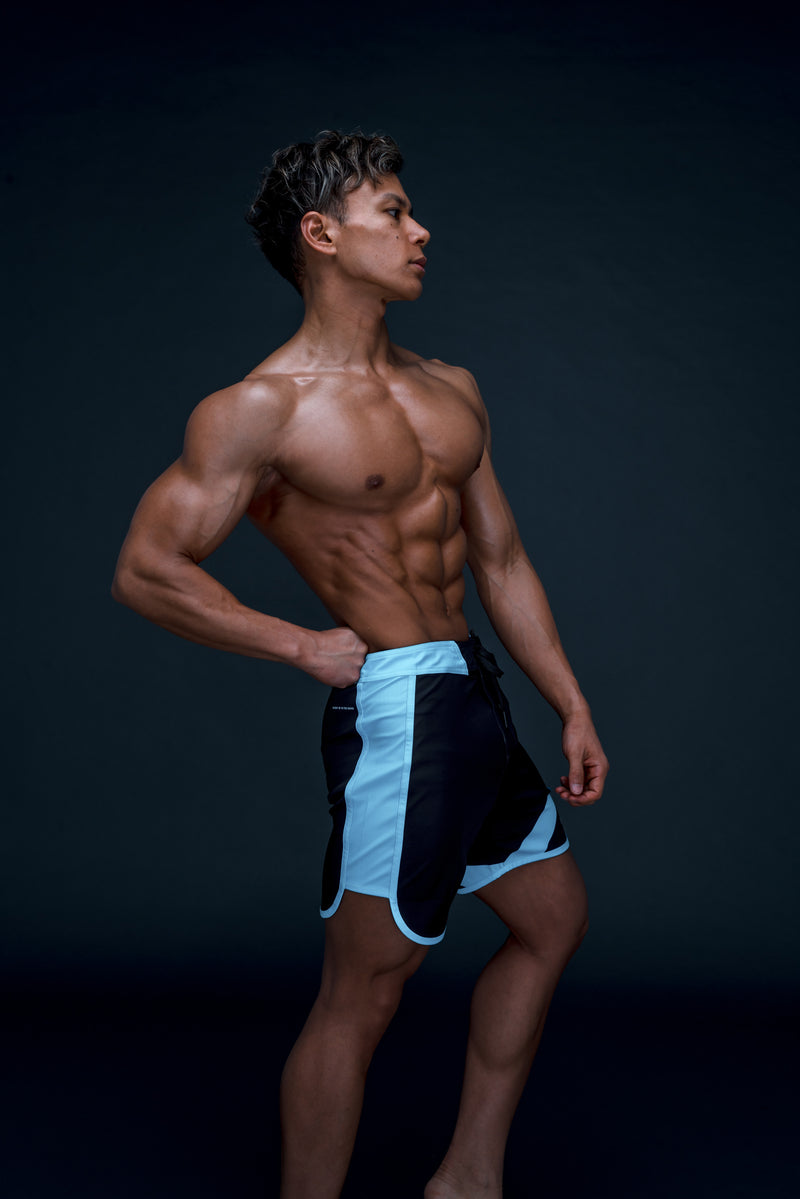 XENO PHASE COLOR STAGE SHORTS STORM BLUE