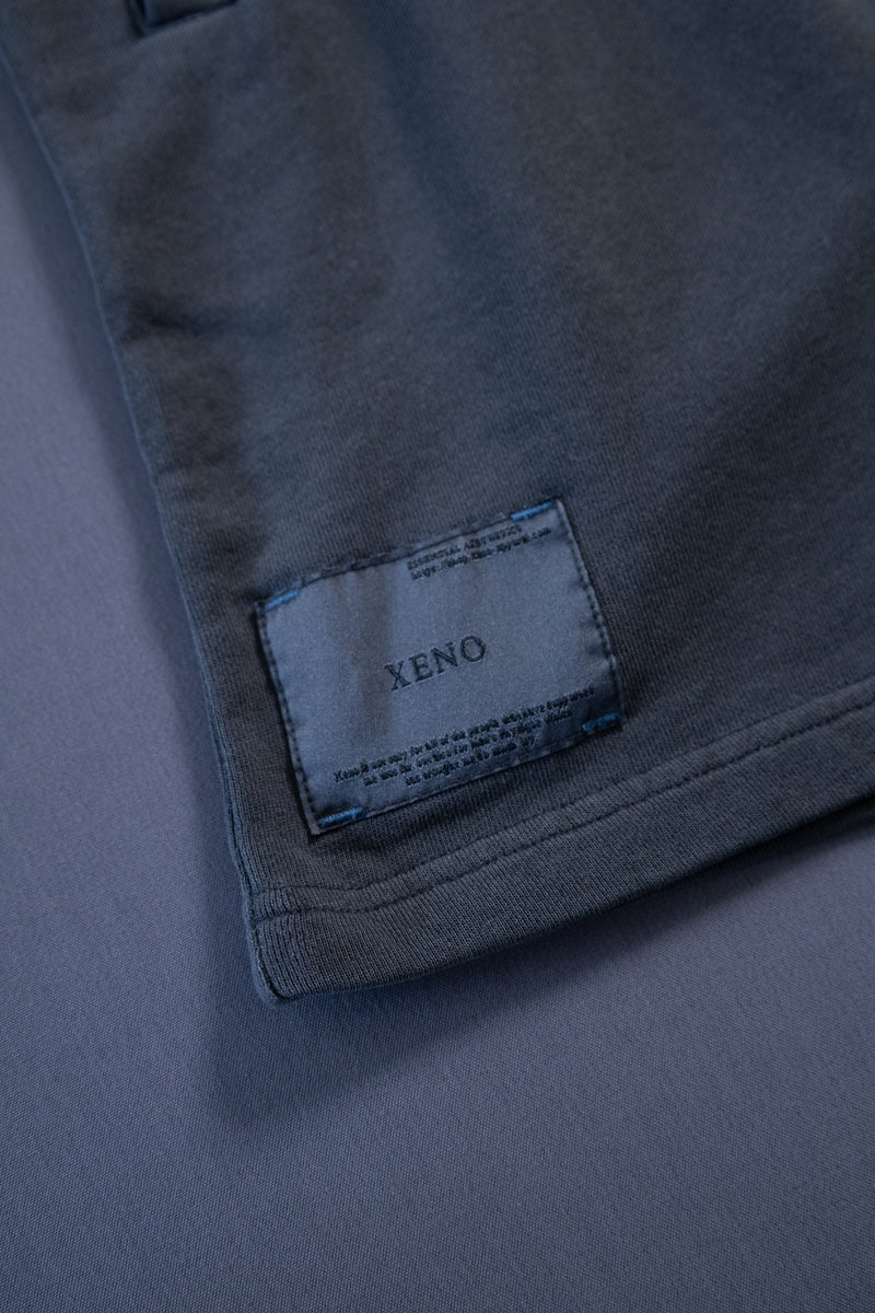 XENO PIGMENT DYED SHORTS SUMI BLACK